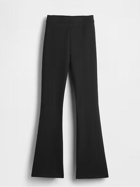 Gap Girl’s XL (12) Black Flare Ponte Pants